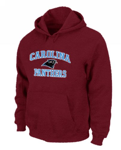 NFL Men's Nike Carolina Panthers Heart & Soul Pullover Hoodie - Red